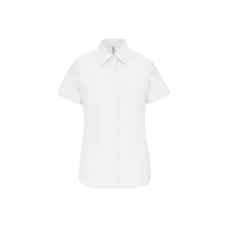 LADIES' SHORT-SLEEVED OXFORD SHIRT