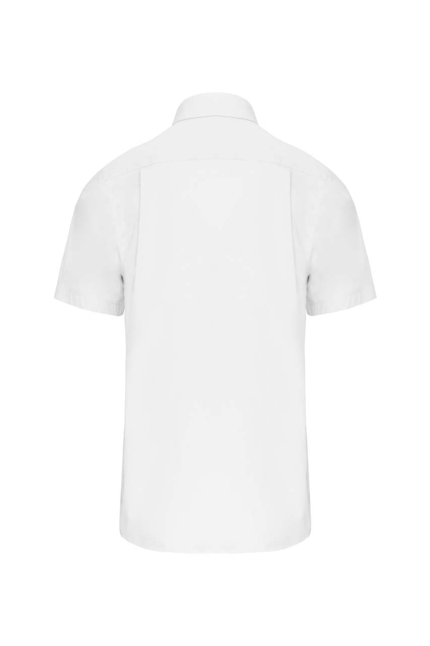 MEN'S SHORT-SLEEVED COTTON POPLIN SHIRT