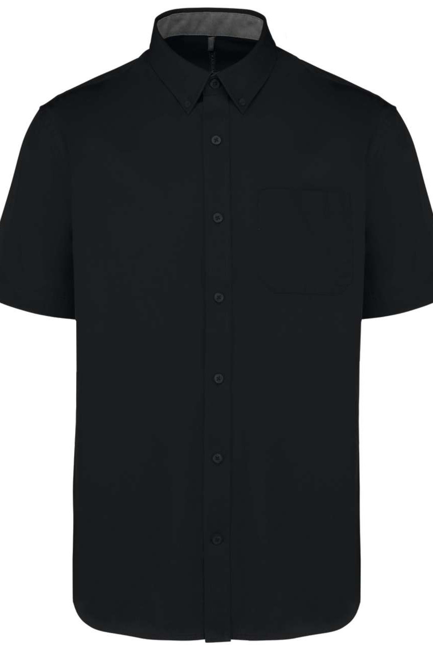 MEN'S ARIANA III SHORT-SLEEVE COTTON SHIRT