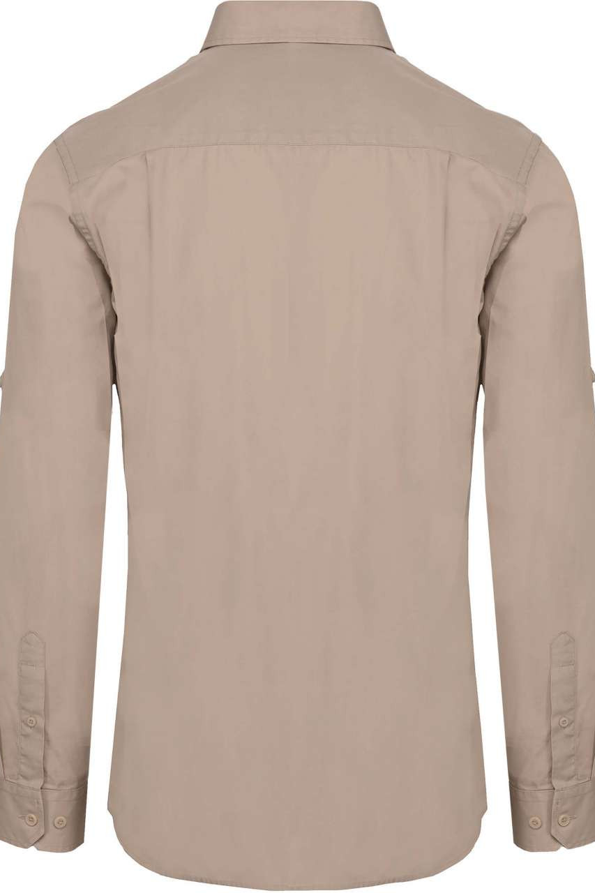 MEN'S LONG-SLEEVED SAFARI SHIRT