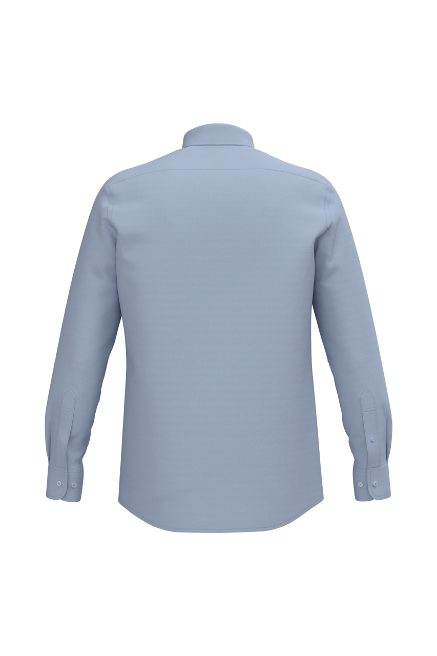 MEN LONG-SLEEVED EASY CARE SHIRT WITHOUT POCKET