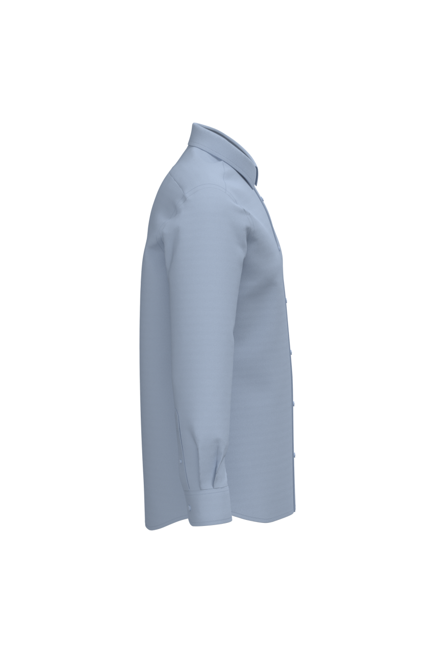 MEN LONG-SLEEVED EASY CARE SHIRT WITHOUT POCKET
