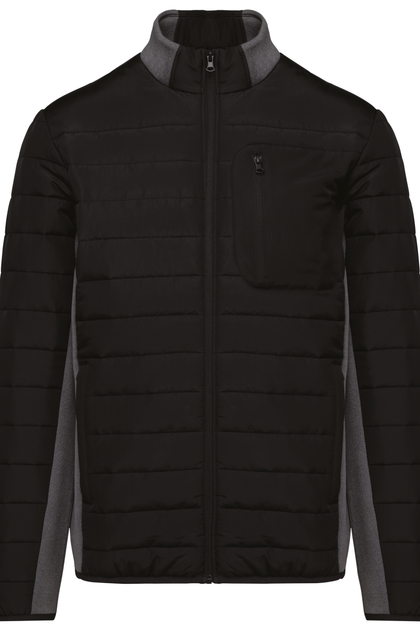 MEN'S BI-MATERIAL PADDED JACKET