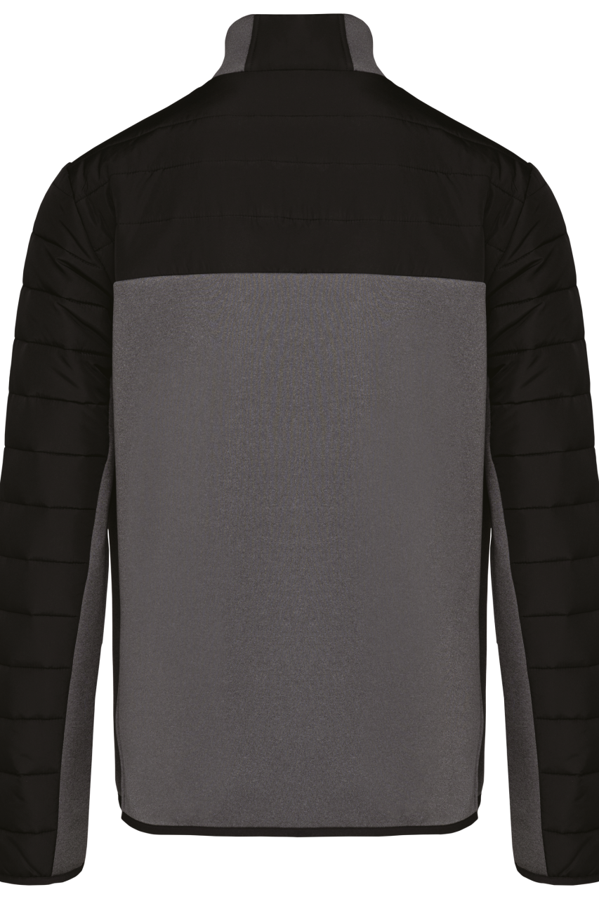 MEN'S BI-MATERIAL PADDED JACKET