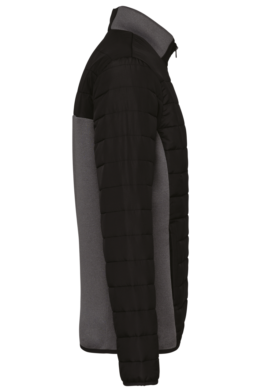 MEN'S BI-MATERIAL PADDED JACKET