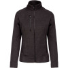 LADIES' FULL ZIP HEATHER JACKET