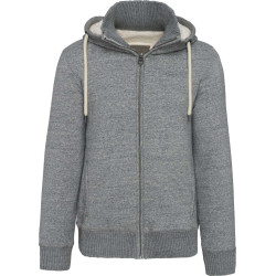 VINTAGE SHERPA-LINED FLEECE JACKET