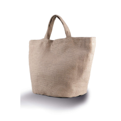 100% NATURAL YARN DYED JUTE BAG