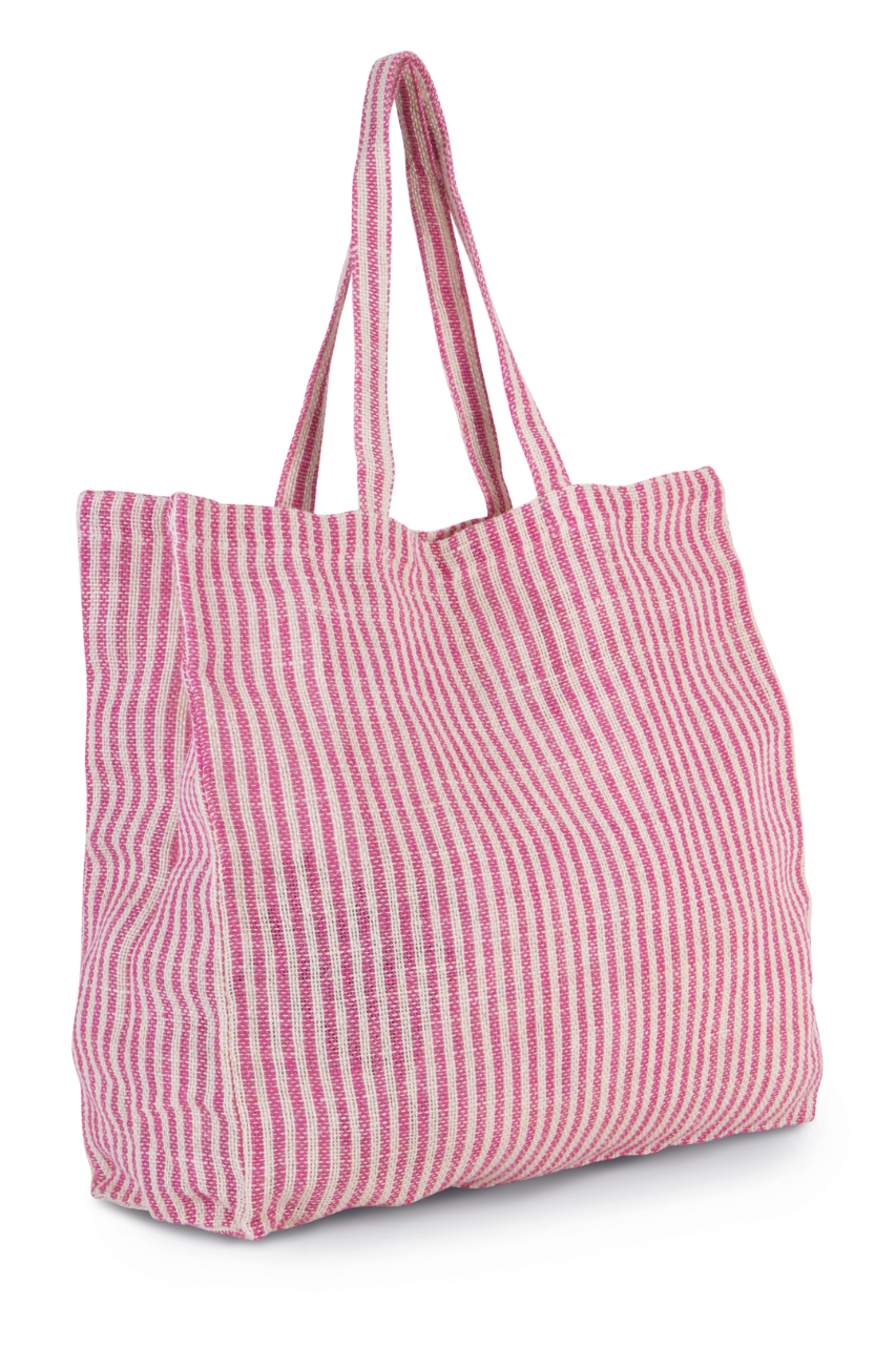 JUCO STRIPED SHOPPER BAG