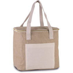 JUTE COOL BAG - MEDIUM SIZE