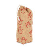 BOTTLE CARRIER WITH CHRISTMAS PATTERNS