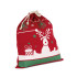 DRAWSTRING BAG WITH CHRISTMAS PATTERNS