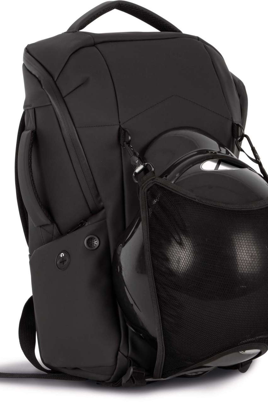 WATERPROOF ANTI-THEFT BAG WITH HELMET HOLDER