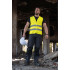BASIC SAFETY VEST FOR PRINT "KARLSRUHE" - 2 VELCRO