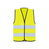 SAFETY VEST "WOLFSBURG" - BLACK HEM