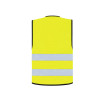 SAFETY VEST "WOLFSBURG" - BLACK HEM