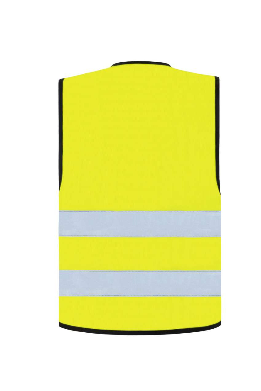 SAFETY VEST "WOLFSBURG" - BLACK HEM