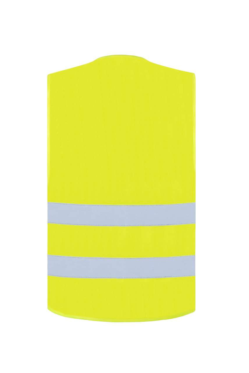 BASIC SAFETY VEST FOR PRINT "KARLSRUHE" - 2 VELCRO