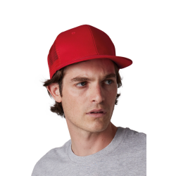 TRUCKER FLAT PEAK CAP - 6 PANELS
