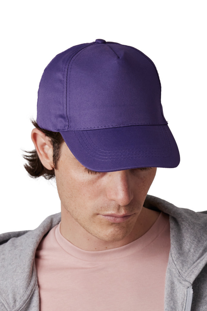 POLYESTER CAP - 5 PANELS