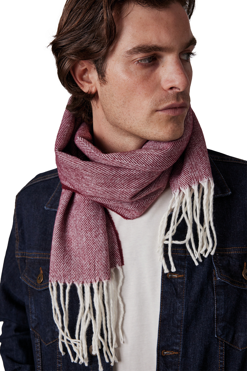 FRINGED SCARF