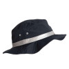 HAT WITH WIDE HEMS