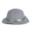 HAT WITH WIDE HEMS