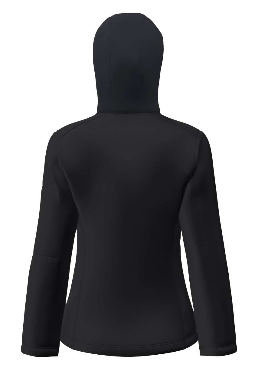 WOMEN’S 3-LAYER DETACHABLE HOODED SOFTSHELL JACKET