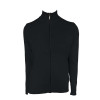 WOMEN’S FULL ZIP CARDIGAN FINE GAUGE COTTON