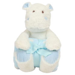 HIPPO WITH BLANKET