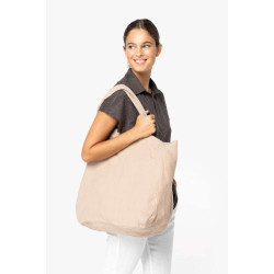 ECO-FRIENDLY LINEN SHOPPING BAG