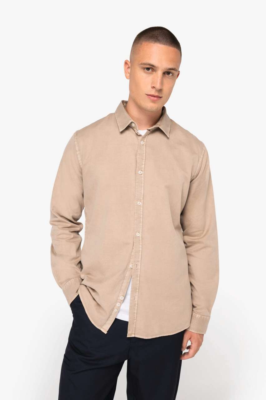 MEN'S WASHED SHIRT