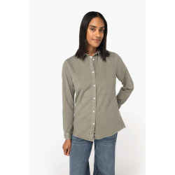 LADIES' WASHED SHIRT