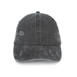 ECO-FRIENDLY UNISEX RIPPED EFFECT CAP