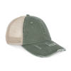 ECO-FRIENDLY UNISEX RIPPED EFFECT TRUCKER CAP