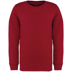 KIDS' ECO-FRIENDLY ROUND NECK SWEATSHIRT