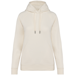 LADIES' ECO-FRIENDLY RAGLAN HOODED SWEATSHIRT