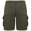 MEN’S FRENCH TERRY WASHED  EFFECT CARGO SHORTS