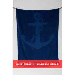 OLIMA „ANCHOR” JACQUARD BEACH TOWEL