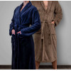 OLIMA CORAL FLEECE BATHROBE