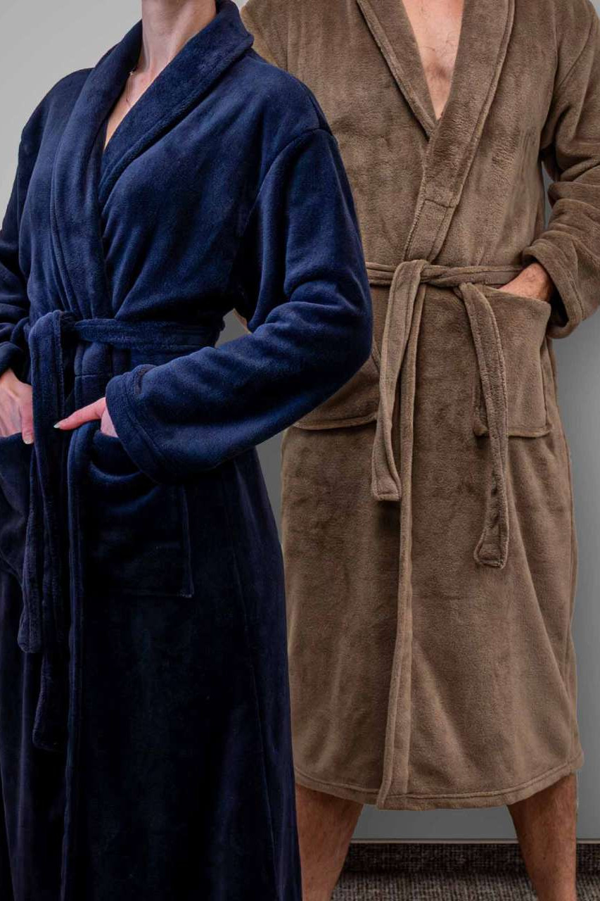 OLIMA CORAL FLEECE BATHROBE