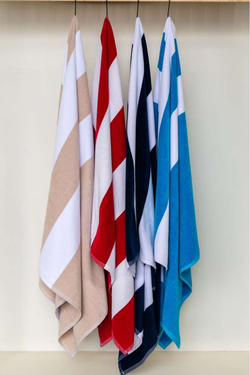 OLIMA „CLASSIC MARINE” BEACH VELOUR TOWEL