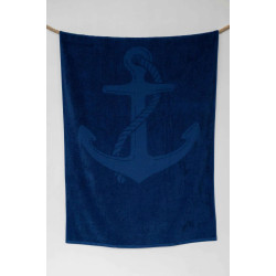 OLIMA „ANCHOR” JACQUARD BEACH TOWEL