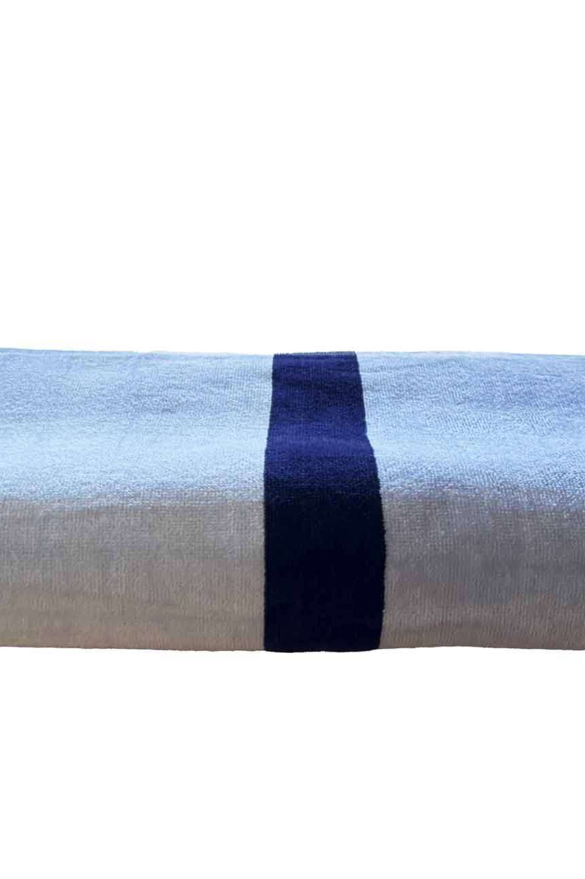 OLIMA „BLUE WAVE” BEACH VELOUR TOWEL