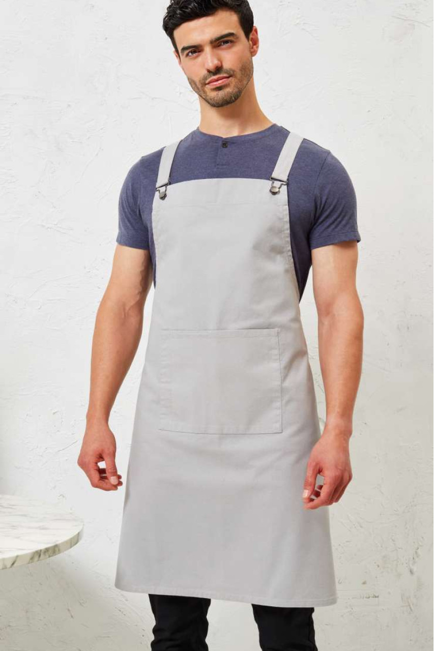 CROSS BACK ’BARISTA’ BIB APRON