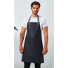 'DISTRICT' WAXED LOOK DENIM BIB APRON