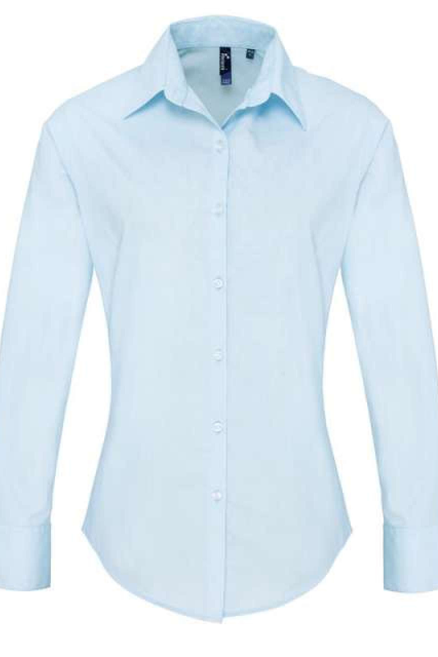WOMEN'S POPLIN SUPREME LONG SLEEVE SHIRT