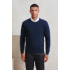 MEN'S CREW NECK COTTON RICH KNITTED SWEATER