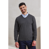 MEN'S KNITTED V-NECK SWEATER
