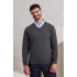 MEN'S KNITTED V-NECK SWEATER